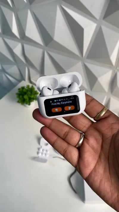 Latest Airpods Pro 2 With LCD Touchscreen Display Bluetooth 5.3 For Ios And Android